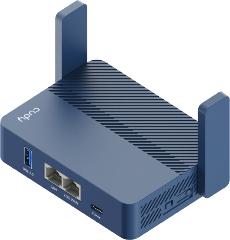 Ax3000, Wi-Fi 6 (802.11Ax), Ethernet/Bredbåndsforbindelse, Blå, Bærbar Router