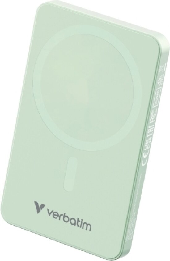 Essential Power Bank Magn.Wirel. 5000Mah Grün. 32226