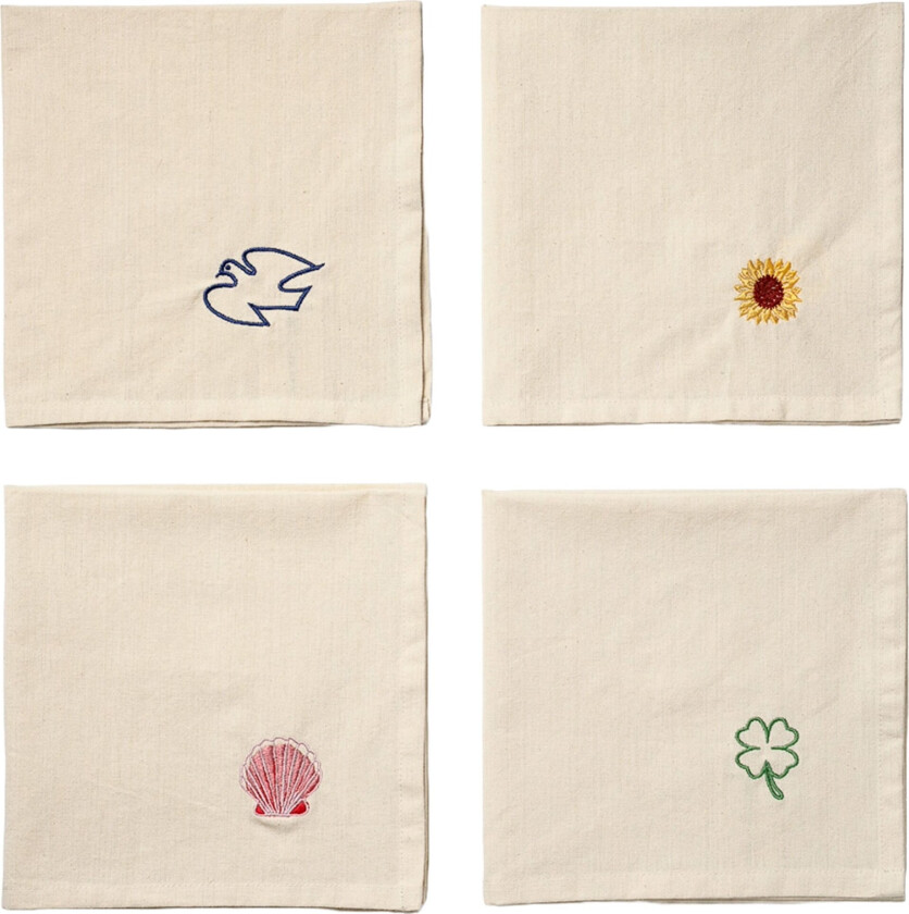 Bilde av Charms servietter 40x40 cm, 4-pakning