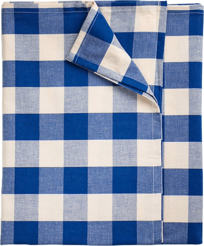 Bell bordduk 330x145 cm, blå/aprikos