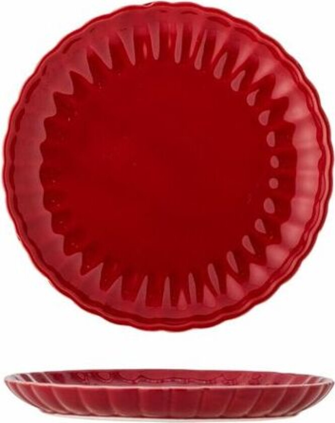 Latina Tallerken 27 cm Rød