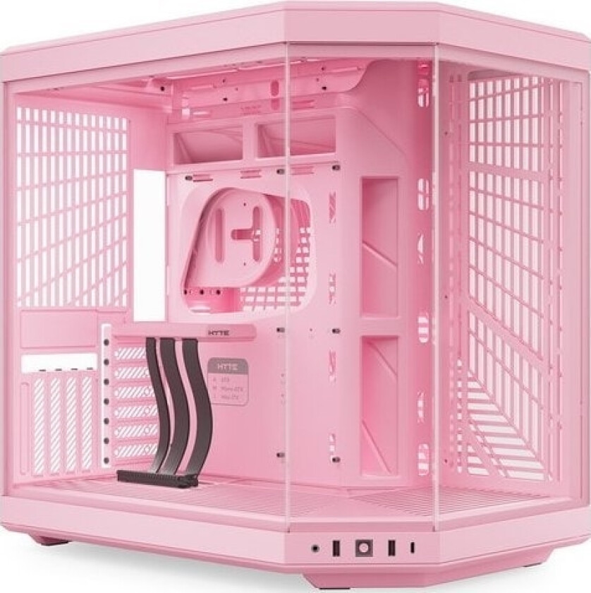 Bilde av Hyte Y70 Midi-Tower, Tempered Glass - Strawberry Milk