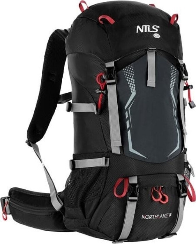 Nils Extreme Tursekk Nc1993 Turistsekk Sort Northlake 30L+10 Nils Camp