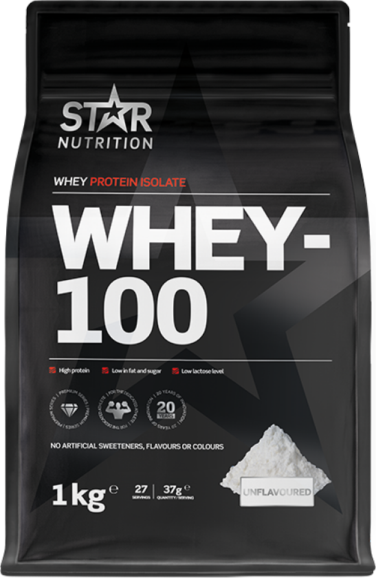 Whey-100 Myseprotein 1 kg