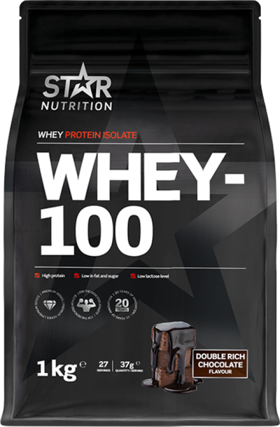 Whey-100 Myseprotein 1 kg