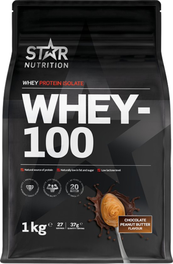 Whey-100 Myseprotein 1 kg