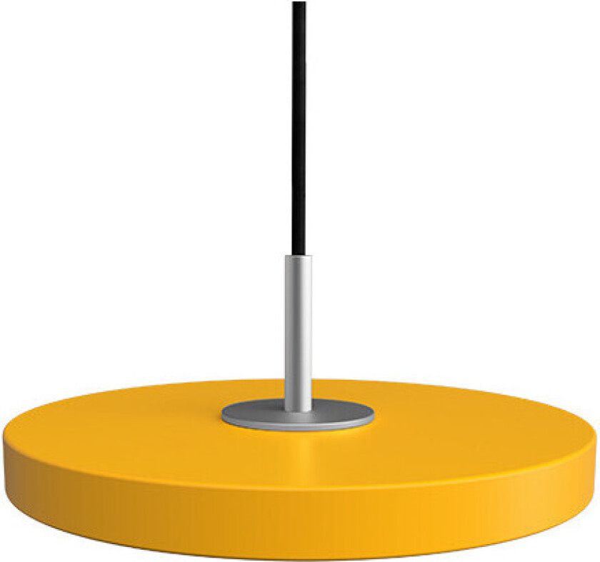 Asteria Micro Pendel Saffron Yellow/Steel Top