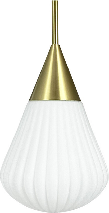 Ballon Pendel Small Opal/Messing