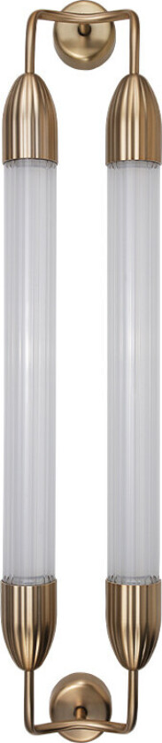 Lemon Squeeze Vegglampe Double Long Plated Brass