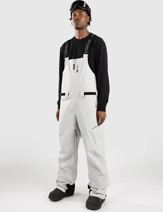 Tech 3L Bib Pant hvit
