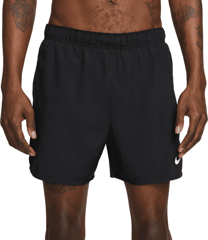 Dri-FIT Challenger 5BF Short, løpeshorts, herre Black/Black/Black/Re