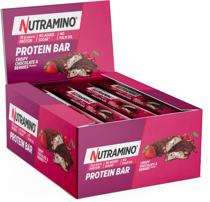 12 x Nutramino ProteinBar Crispy, 55 g