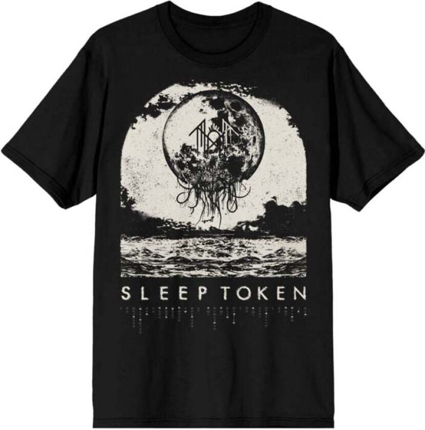 T-skjorte - Poem - S til 4XL - Herrer - svart