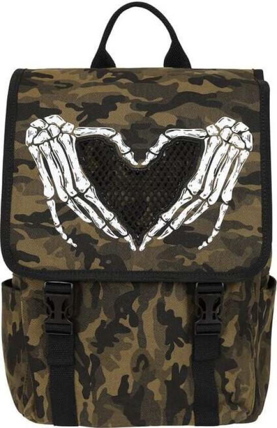 Goth Ryggsekk - Darkest Love Camo - Damer - kamuflasje