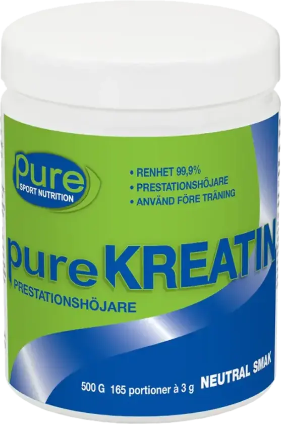 Pure Kreatin Monohydrat Pulver - 500g