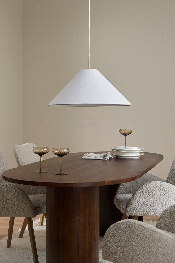 Taklampe Elin - Hvit