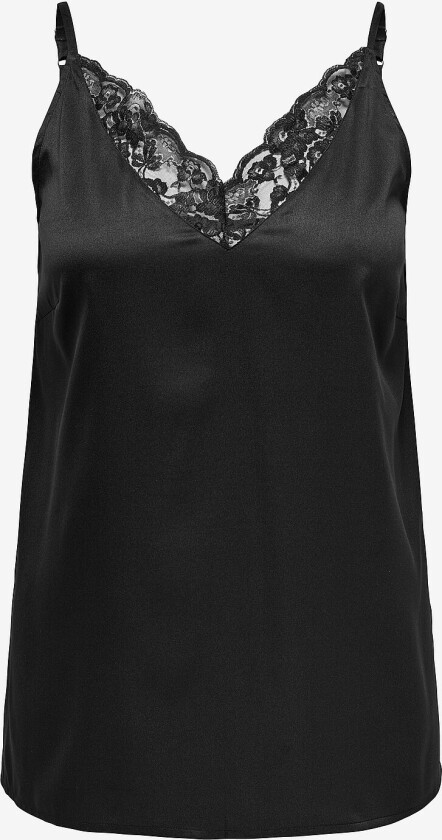 Topp carDarlene Lace Singlet Wvn - Svart