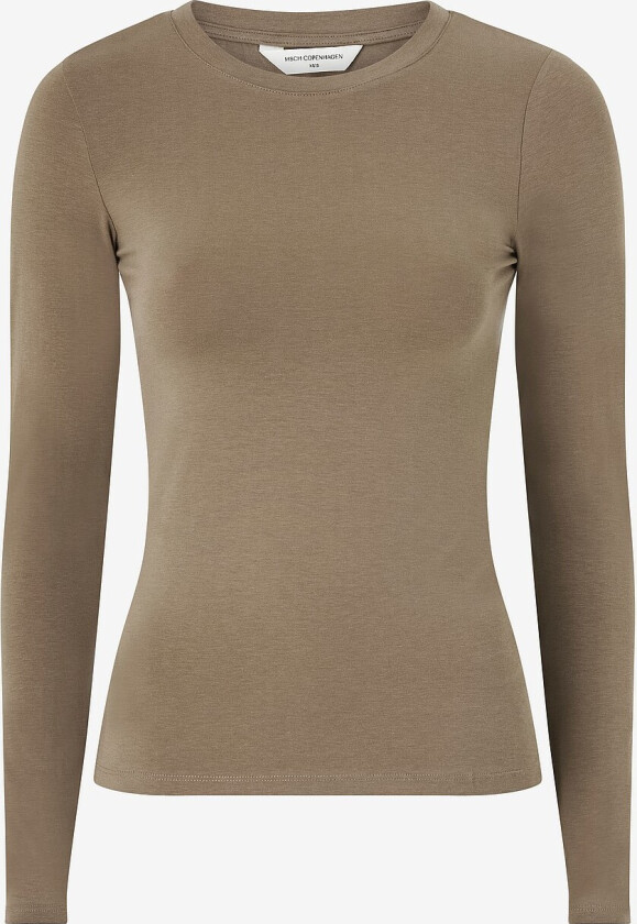 Topp mschBetrina O LS Top - Brun
