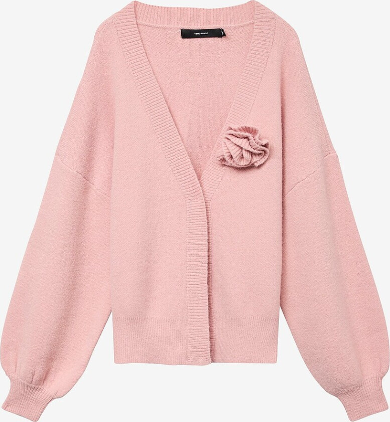Kardigan vmCarrie LS Knit Exp - Rosa