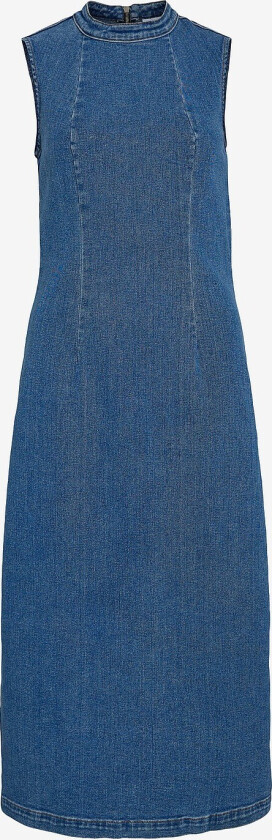 Denimkjole viWinona S/l Midi Mbd/bfs - Blå