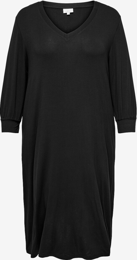 Kjole carLukka Fyrla Life 3/4 V-nck Dress - Svart