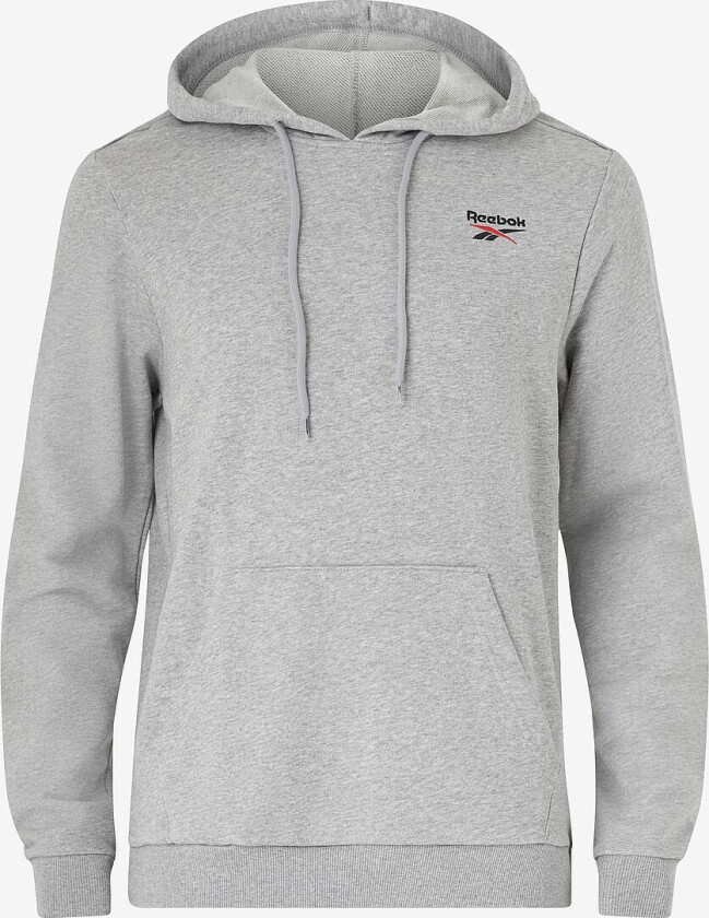 Hettegenser Reebok Identity Small Logo FT Hoodie - Grå