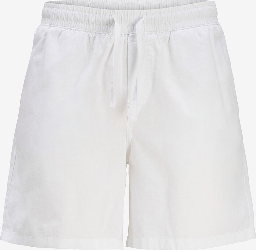 Shorts jpstJaiden jjSummer Linen Blend Short - Hvit