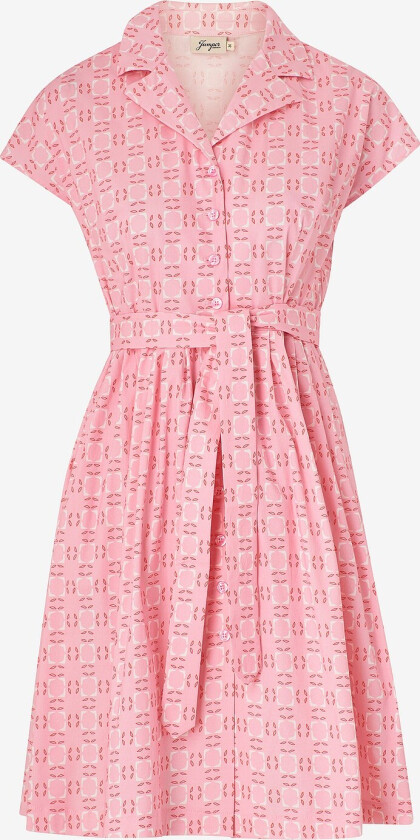 Skjortekjole Freddie Dress - Rosa
