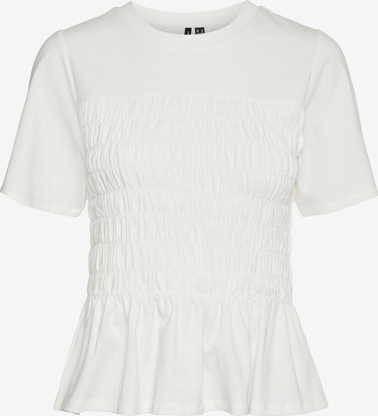 Topp vmGunvor SS Smock Top - Hvit