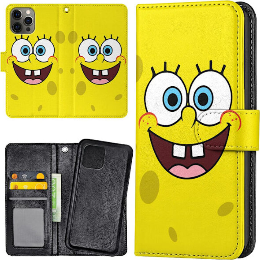 iPhone 16 Pro - Lommebok Deksel Svampebob
