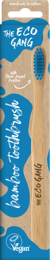 Adult Bamboo Tannbørste Medium, 1 stk.