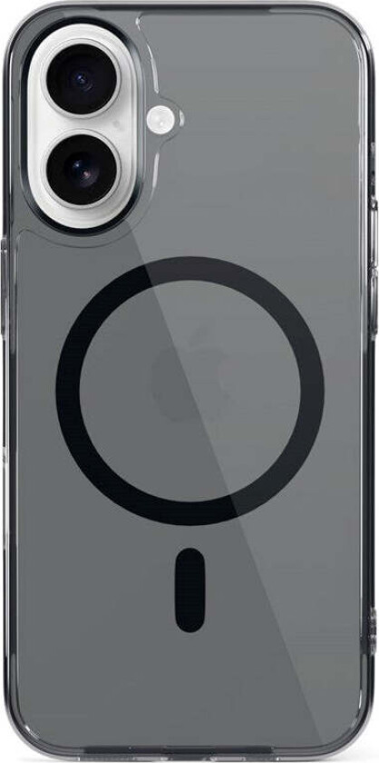 iPhone 16 Plus Epico SlimGlass Mag+ Deksel - MagSafe Kompatibel - Svart