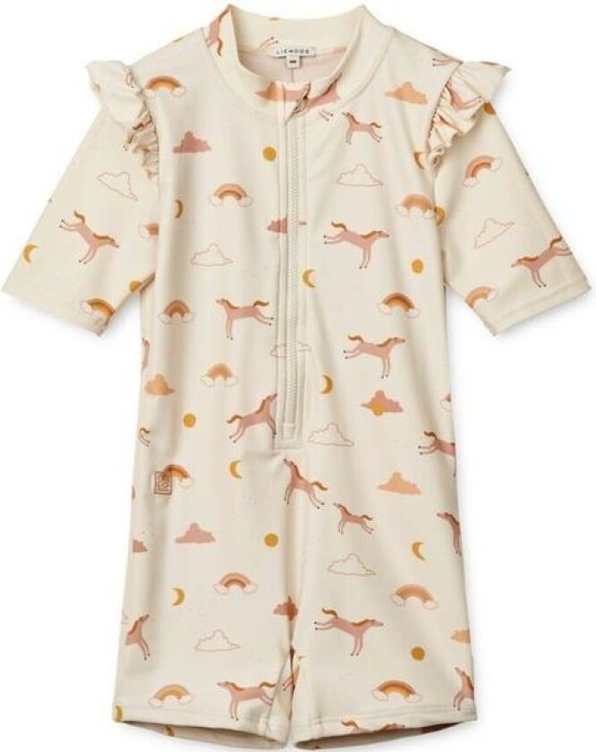 Bilde av Amel UV drakt til småbarn, Dream/Ecru