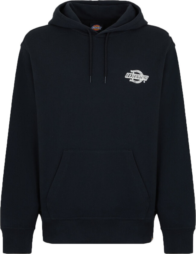 Men's Wood Logo Hoodie Black