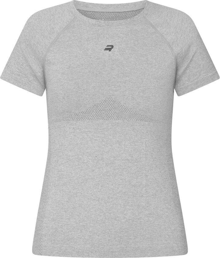 Women's Seamless Flex Tee Grey Melange