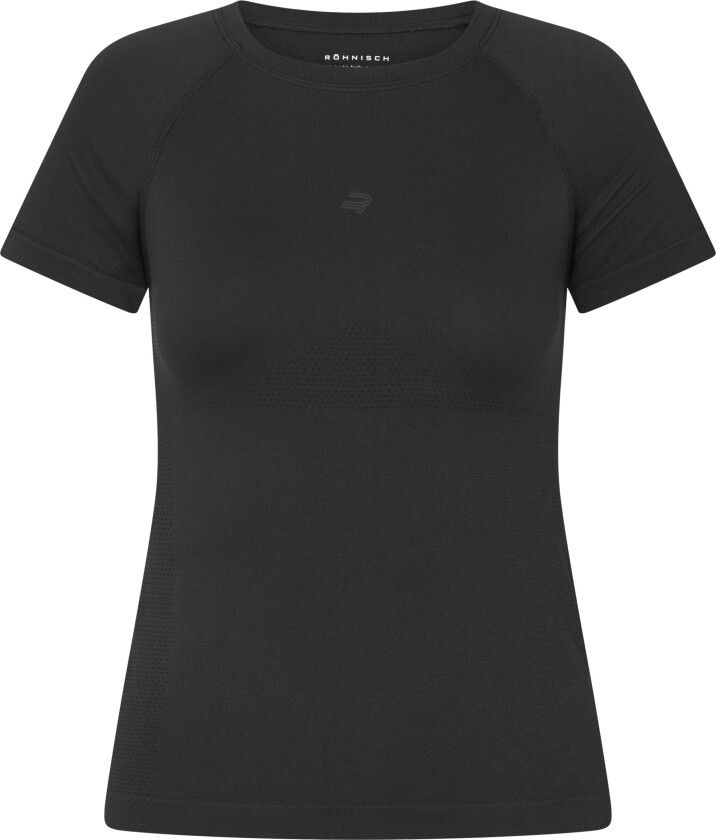 Women's Seamless Flex Tee Black