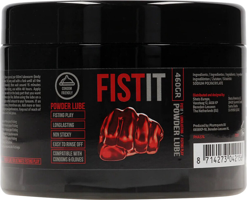 Pharmquests: Fistit, Powder Lube, 460 gram