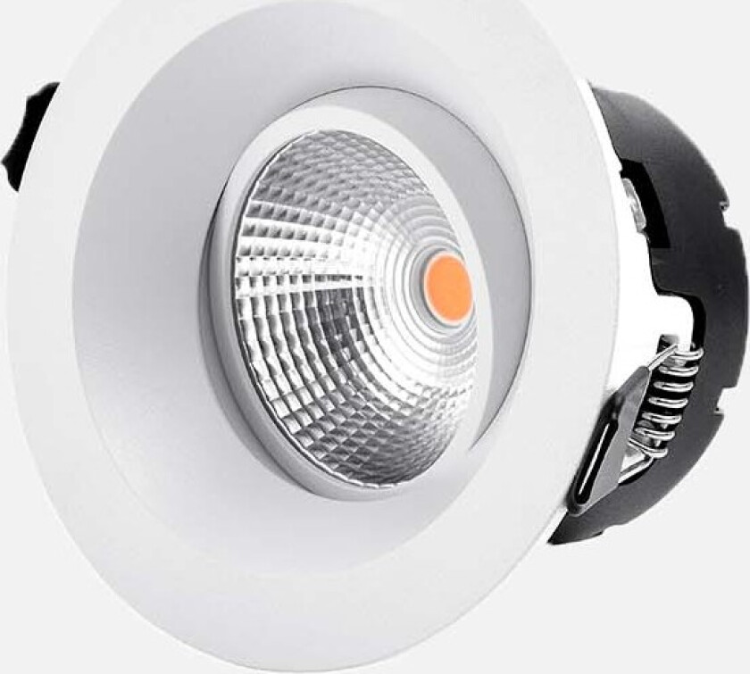 Downlight Antidark deep tilt 2700K IP44 - hvit