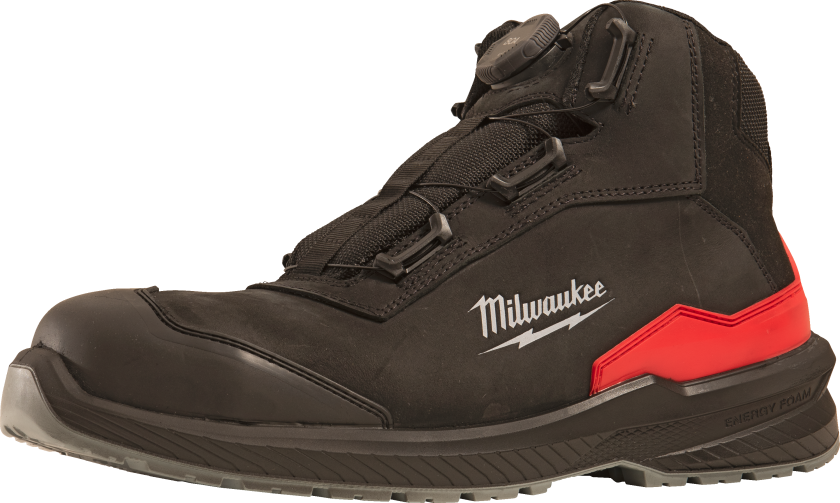 FLX sikk.støvle m/hurtigluk læder B1M110133 S3S 48