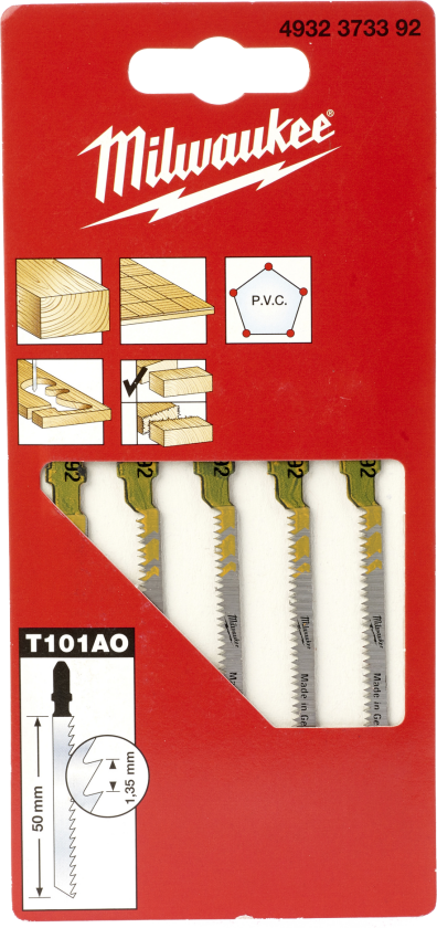 Stiksavblad T101AO 50/1,3 mm pk/5