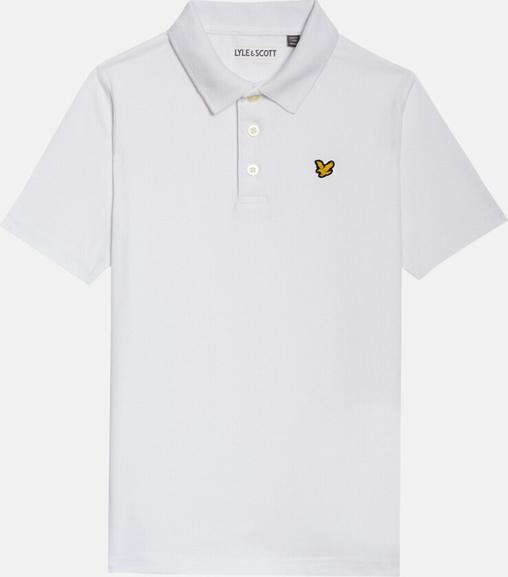 Sports Polo Shirt, WHITE, 10-11, Piketrøyer