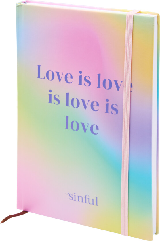 Love Is Love Notatbok - Forskjellige farger