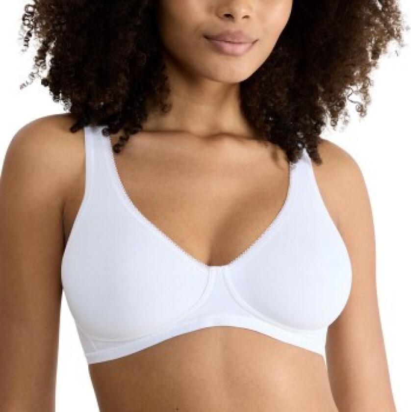 BH Basic Plus Soft Bra Hvit C 75 Dame