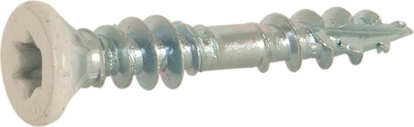 ESSVE INNREDNINGSSKRUE TRE 4,2X28 FZB HVIT (250)