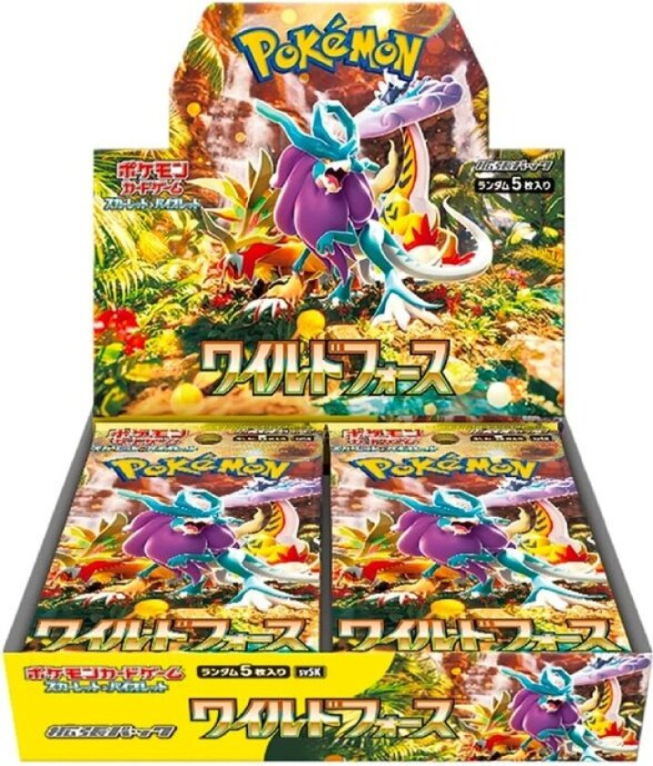 Scarlet&Violet: Expansion Pack: Wild Force Booster Box (JP)