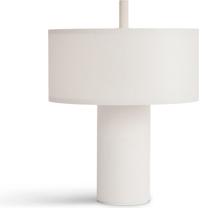 Margin Portable Bordlampe White Canvas