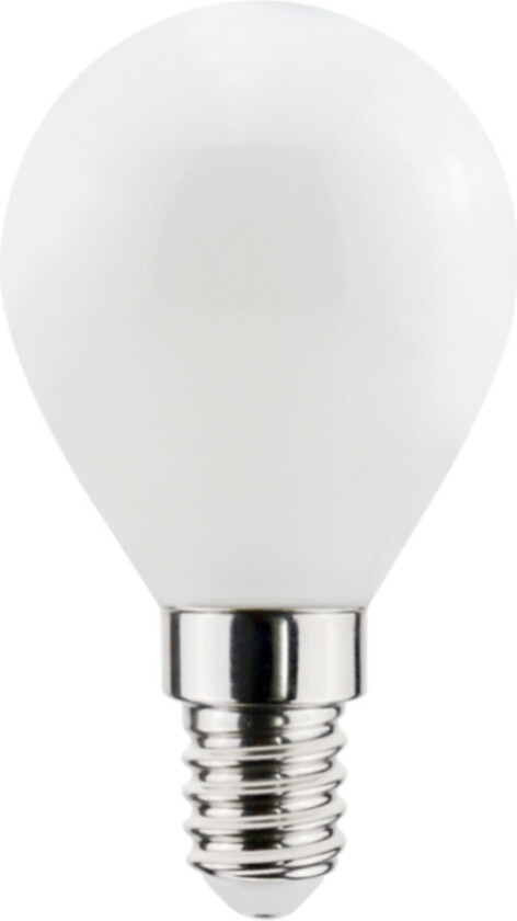 Oiva LED-pære Dimbar E14 Filament Opal Krone 4,2W/830 470lm