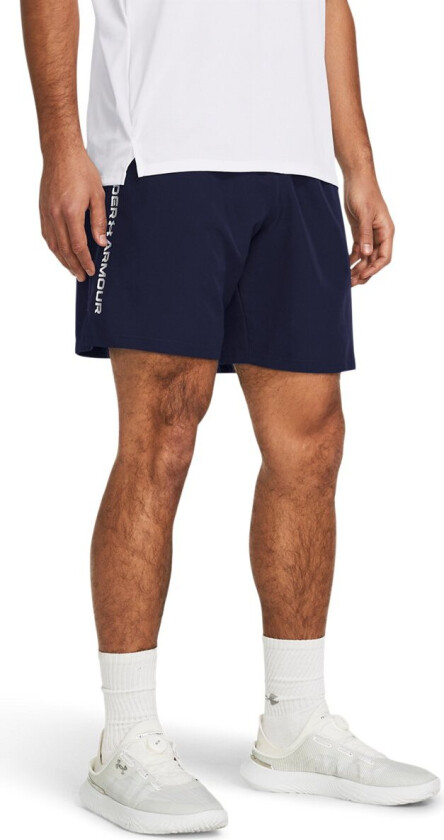 UA Tech Woven Wordmark Shorts Herre Midnight Blue S