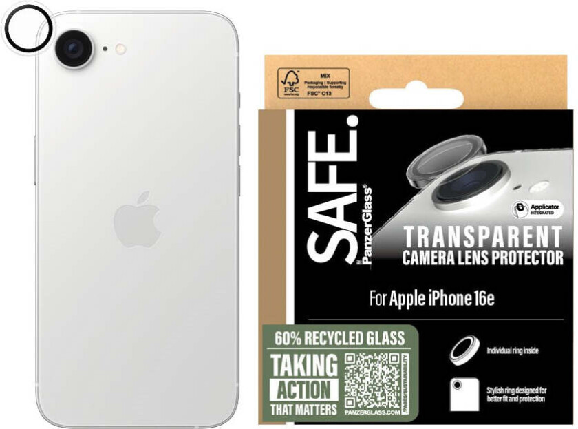Camera Lens Protector Transparent iPhone 16e