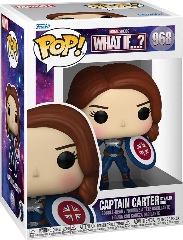 Pop! Marvel actionfigur (Captain Carter)